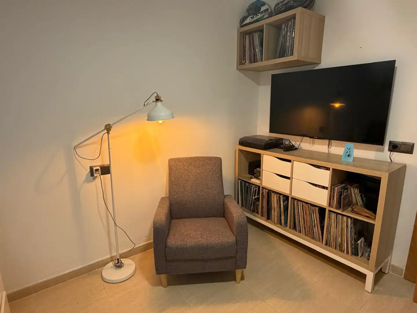 Wohnzimmer von Wohnung zur Miete in Moncofa mit Klimaanlage, Möbliert und Ofen