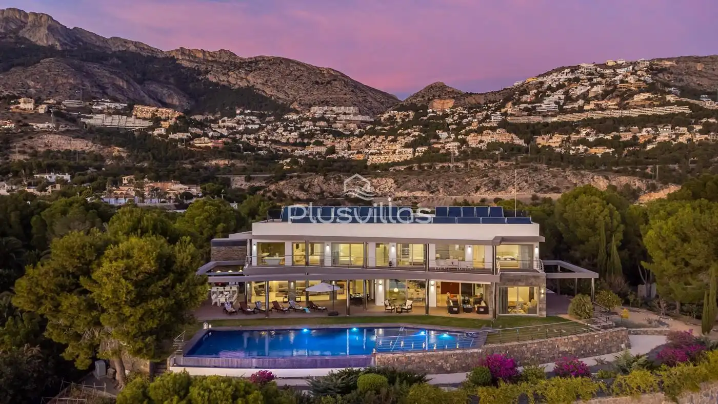 Vista exterior de Casa o chalet en venta en Altea