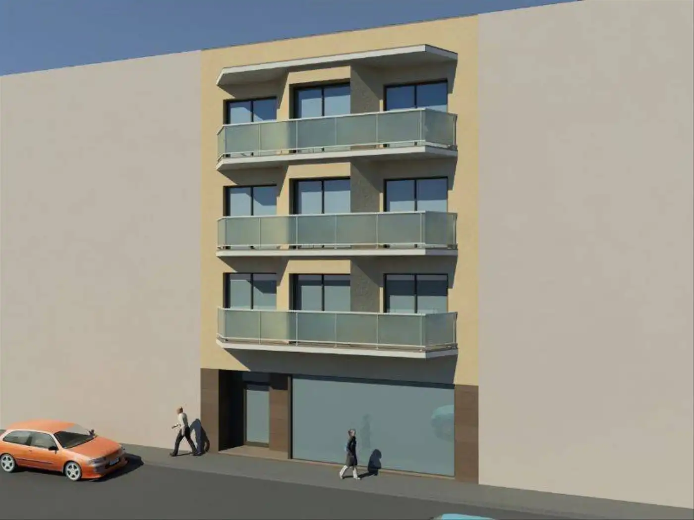 Vista exterior de Edificio en venta en Ulldecona