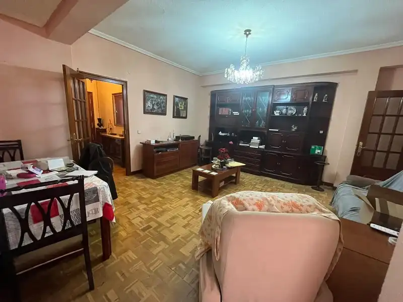 Sala d'estar de Pis en venda en Madrid amb Aire condicionat, Calefacció i Terrassa
