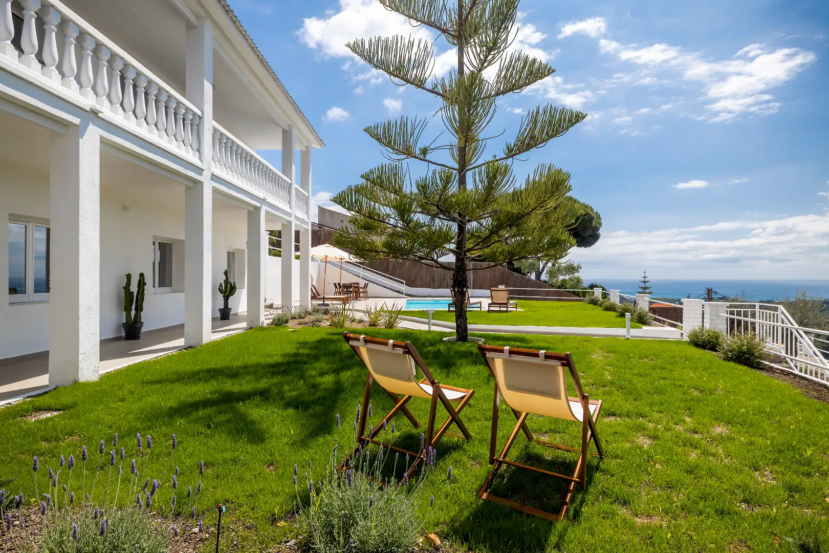 Terrassa de Casa o xalet en venda en Sant Cebrià de Vallalta amb Aire condicionat, Calefacció i Jardí privat