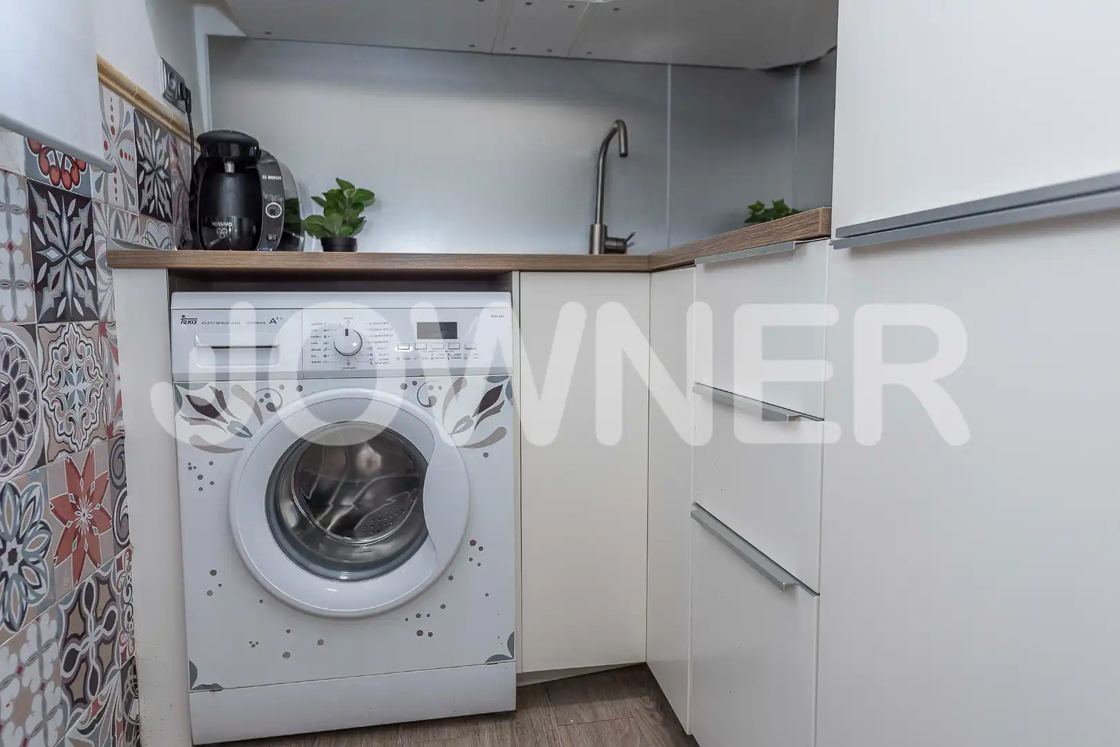 Kitchen of Flat for rent in Madrid  with Air Conditioner, Heating and Furnished