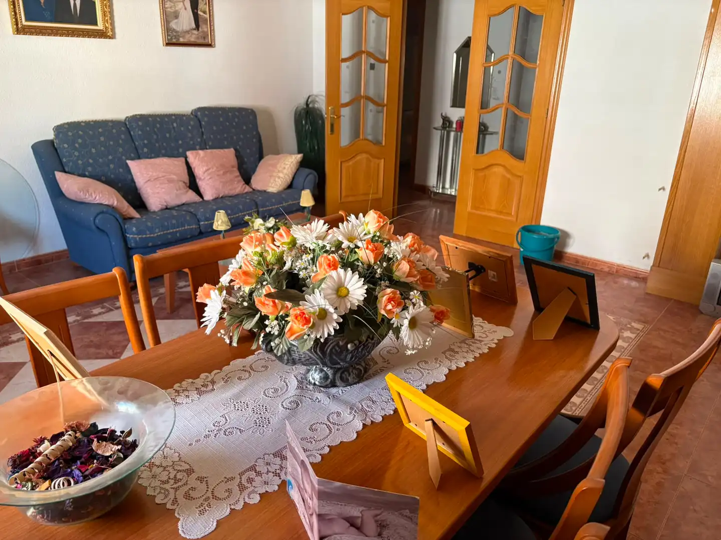 Comedor de Piso en venta en Pozo Alcón con Calefacción, Terraza y Amueblado
