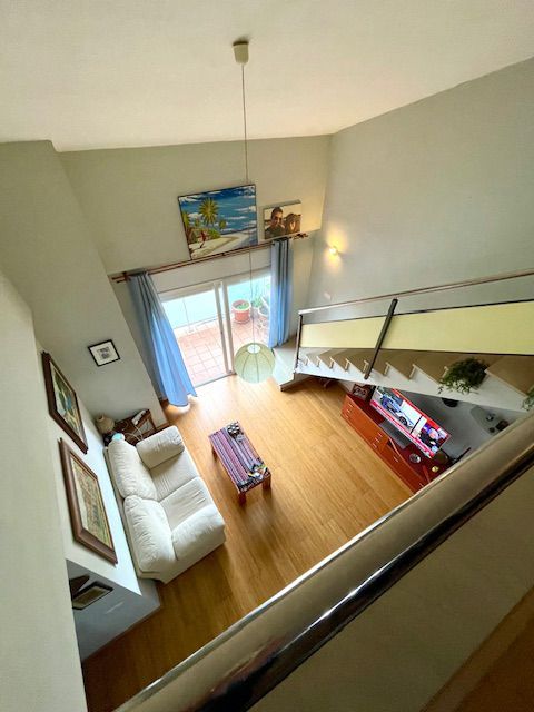 Sala d'estar de Dúplex en venda en Sant Martí Sarroca amb Calefacció, Terrassa i Balcó