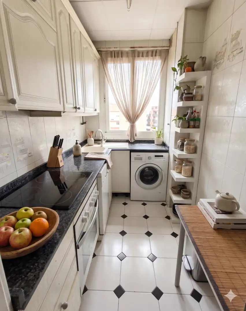 Cocina de Piso en venta en Barcelona con Parquet y Balcón