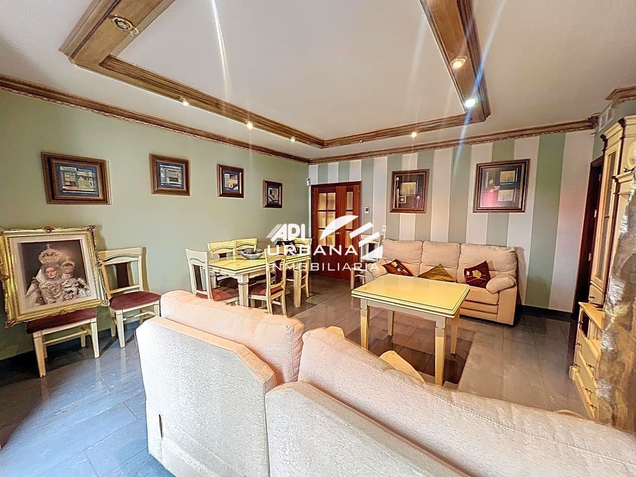 Living room of Flat for sale in Lucena  with Air Conditioner, Terrace and Storage room