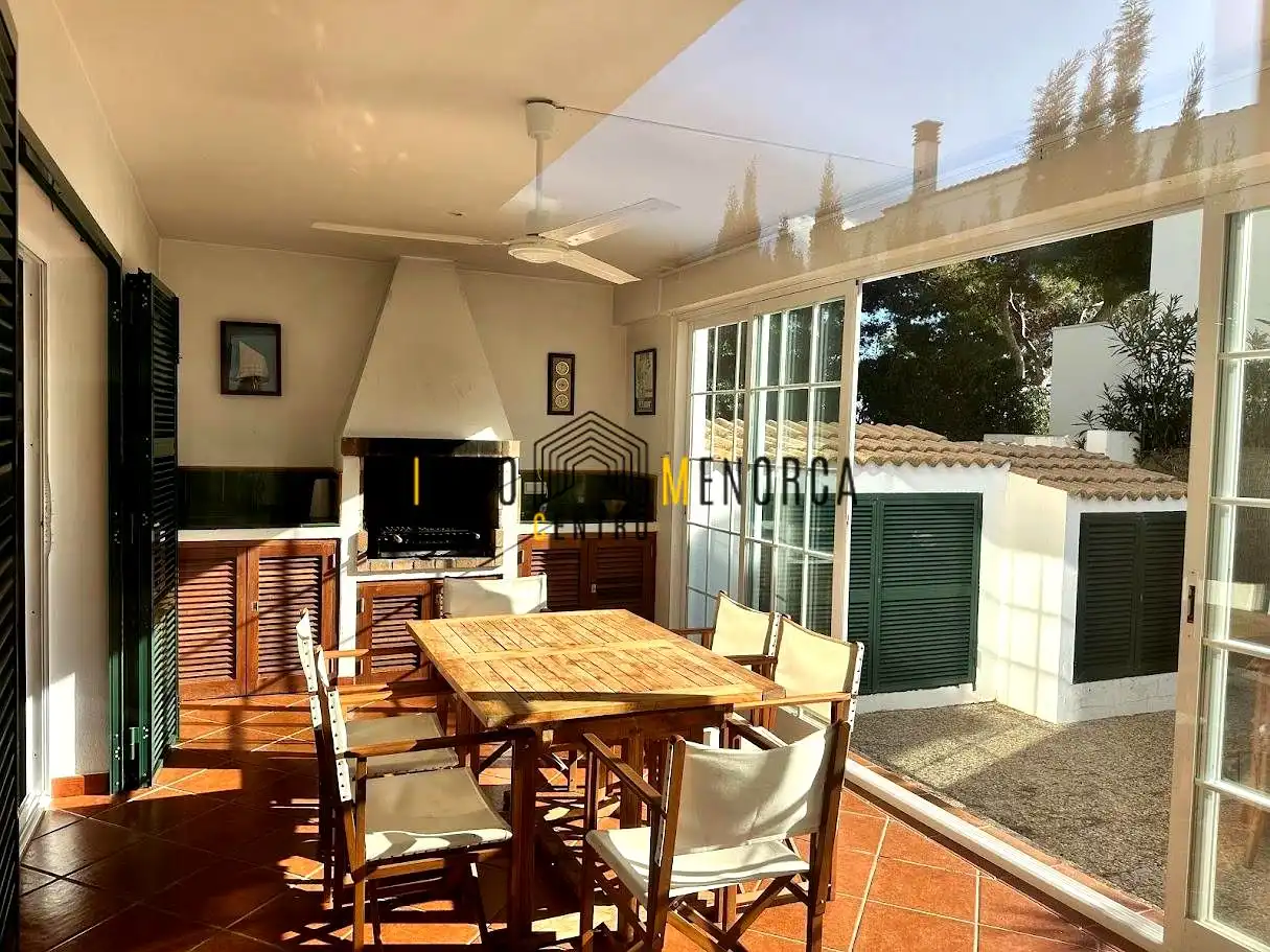 Terrassa de Casa o xalet en venda en Es Mercadal amb Aire condicionat, Jardí privat i Terrassa