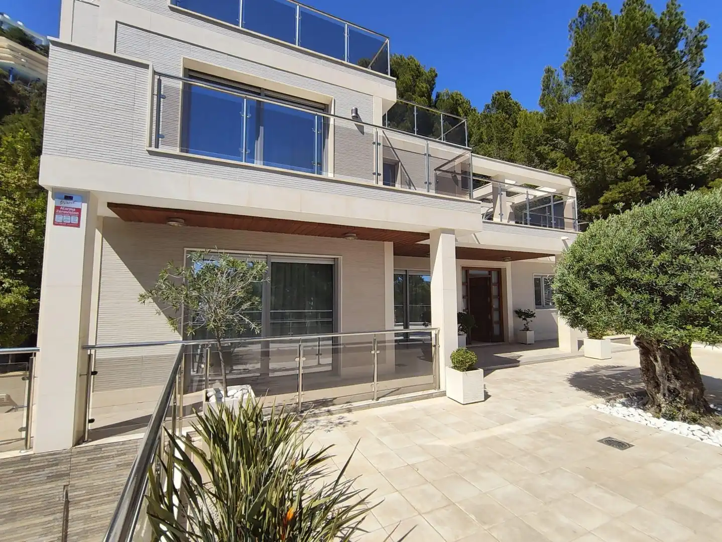 Exterior view of Houses for sale in Altea  with Air Conditioner, Heating and Private garden