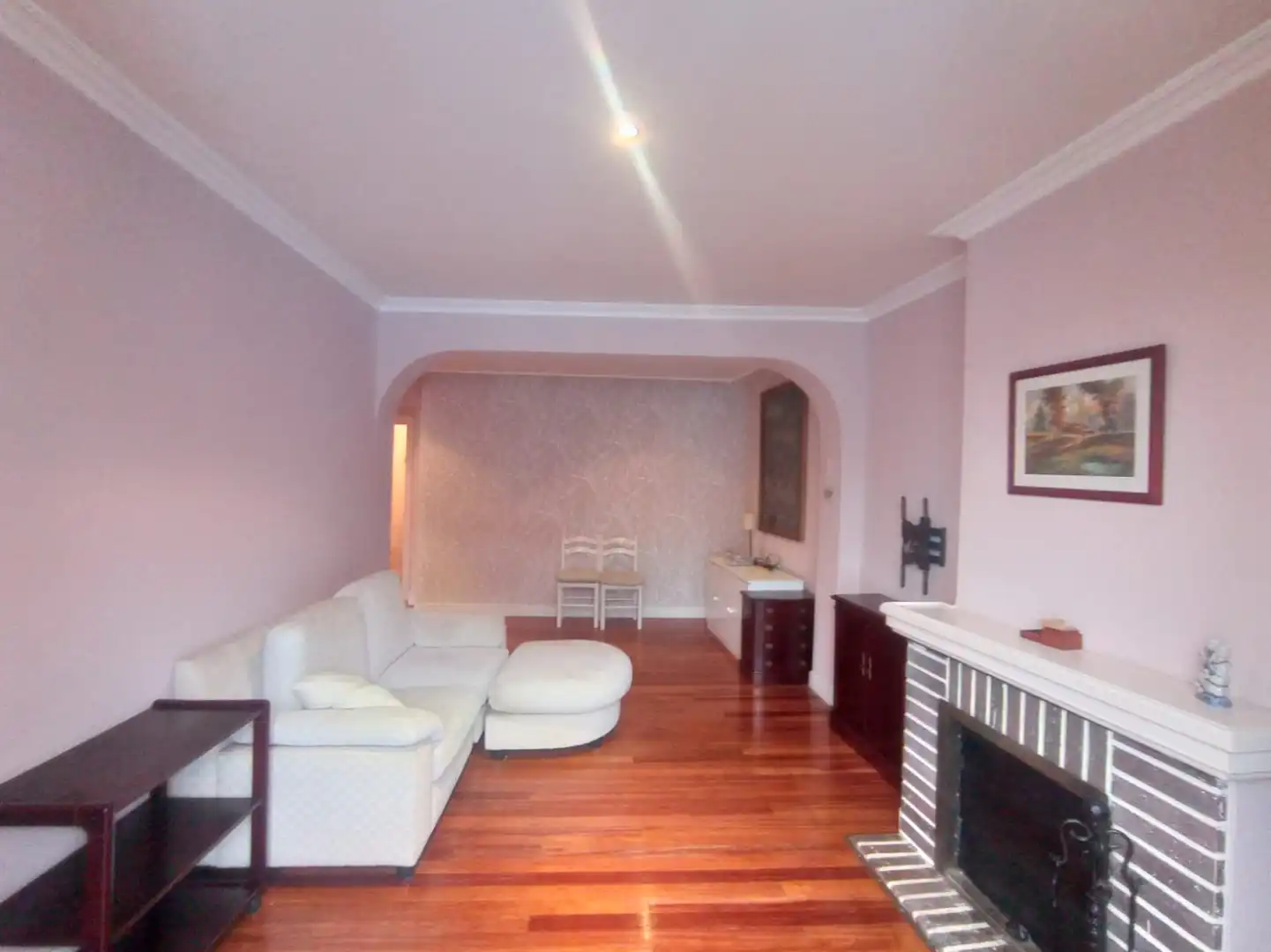 Living room of Flat for rent in Bilbao   with Heating and Balcony