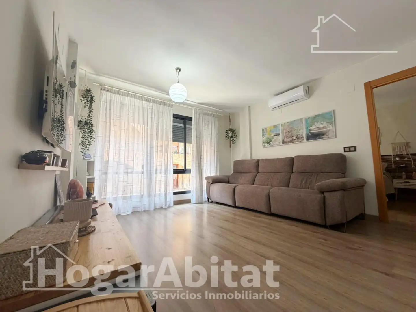 Sala d'estar de Pis en venda en Sagunto / Sagunt amb Aire condicionat, Calefacció i Balcó