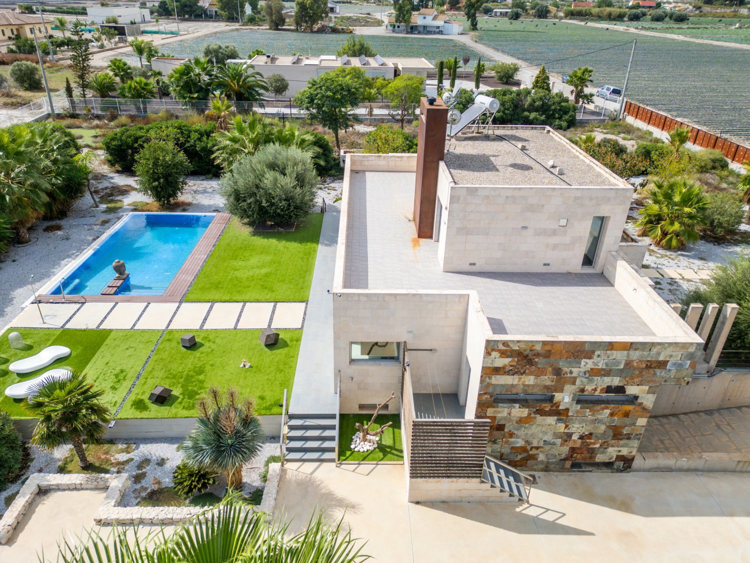 Vista exterior de Casa o xalet en venda en Lorca amb Aire condicionat, Calefacció i Parquet