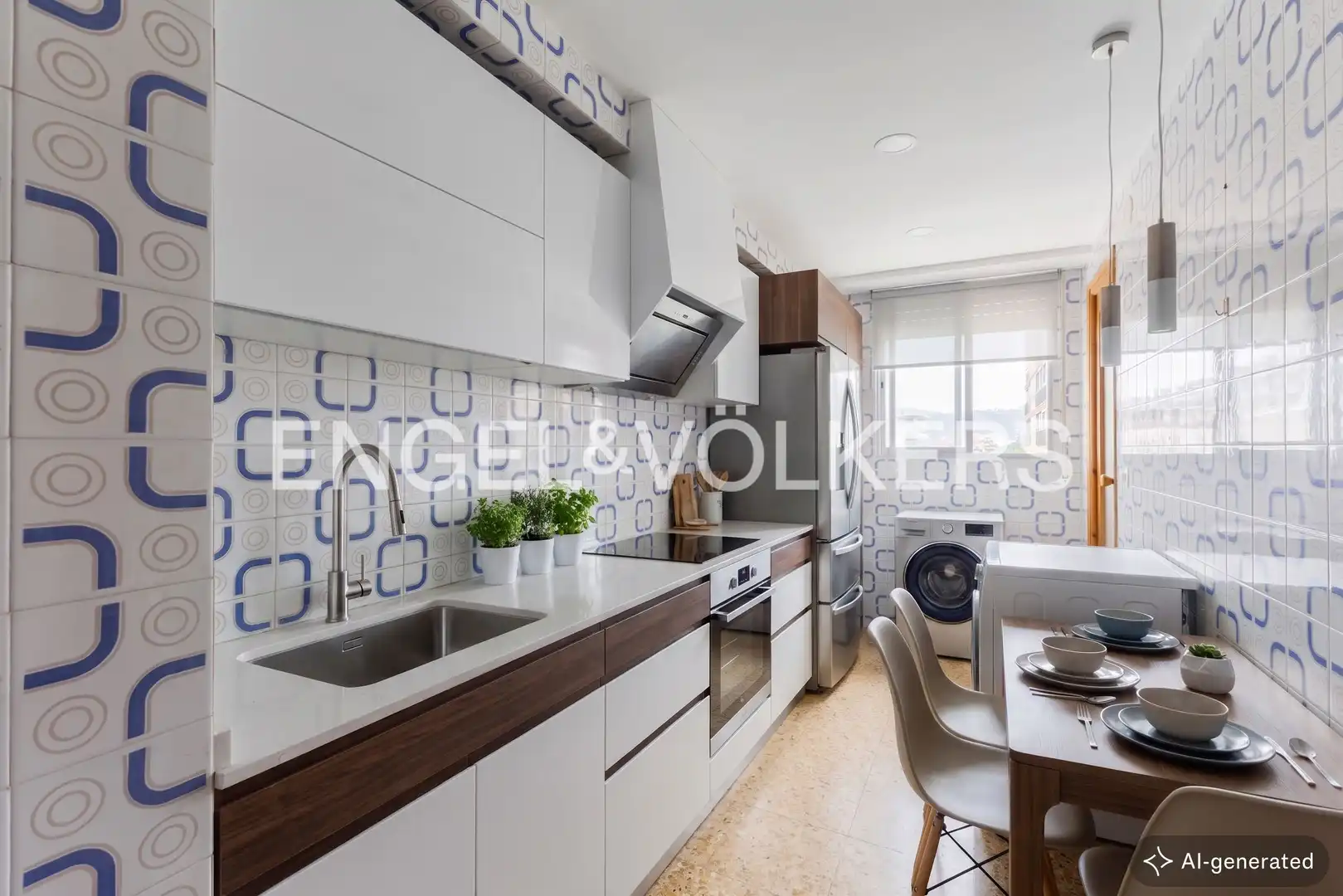 Kitchen of Flat for sale in Benicasim / Benicàssim  with Heating, Private garden and Terrace