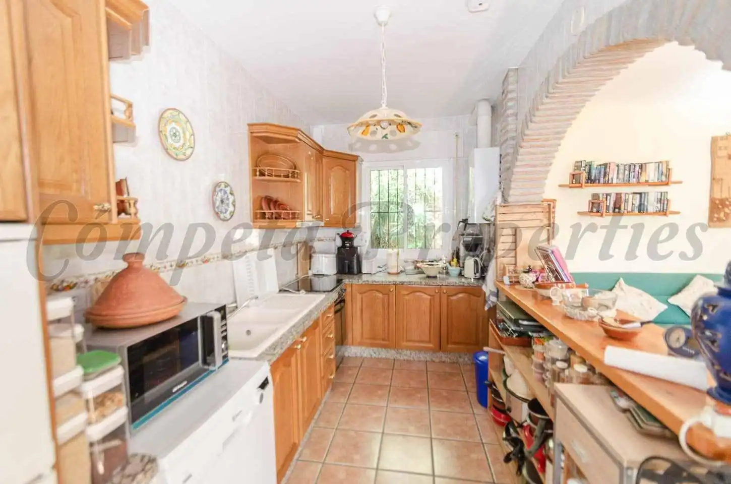 Cuina de Casa o xalet en venda en Cómpeta, Málaga