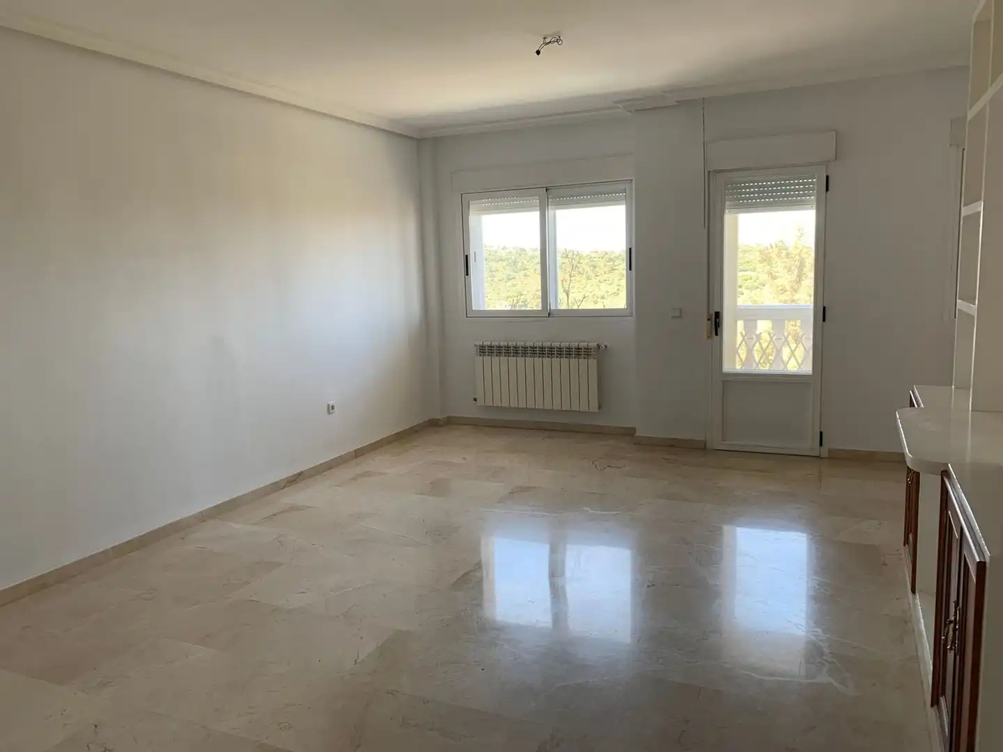 Sala de estar de Dúplex de alquiler en Cáceres con Calefacción