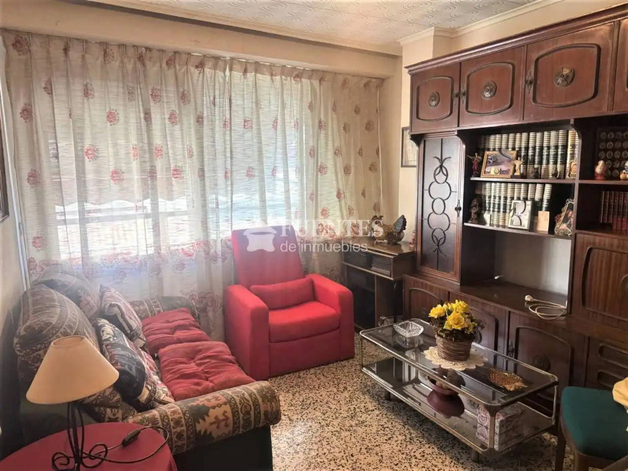 Sala d'estar de Pis en venda en Alicante / Alacant amb Aire condicionat i Balcó