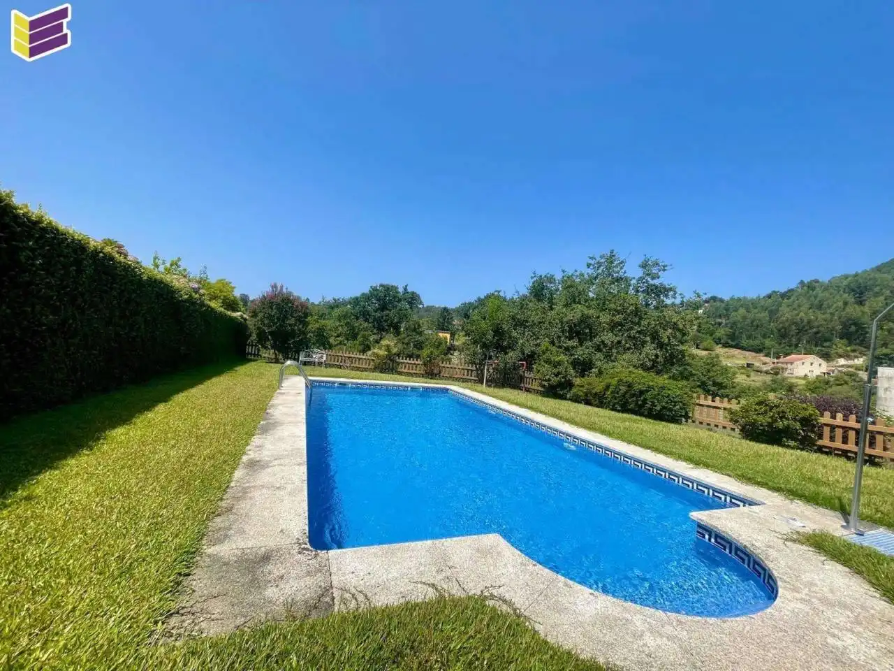 Piscina de Casa o xalet de lloguer en Gondomar amb Calefacció, Jardí privat i Terrassa