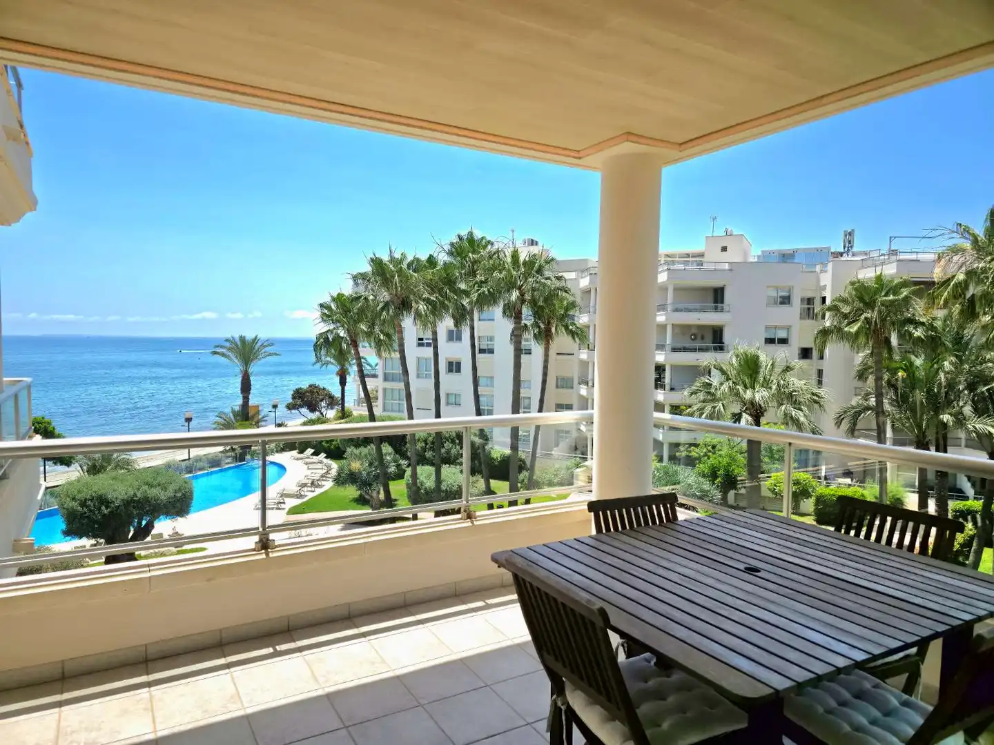 Terrace of Flat for rent in Eivissa  with Air Conditioner, Heating and Terrace