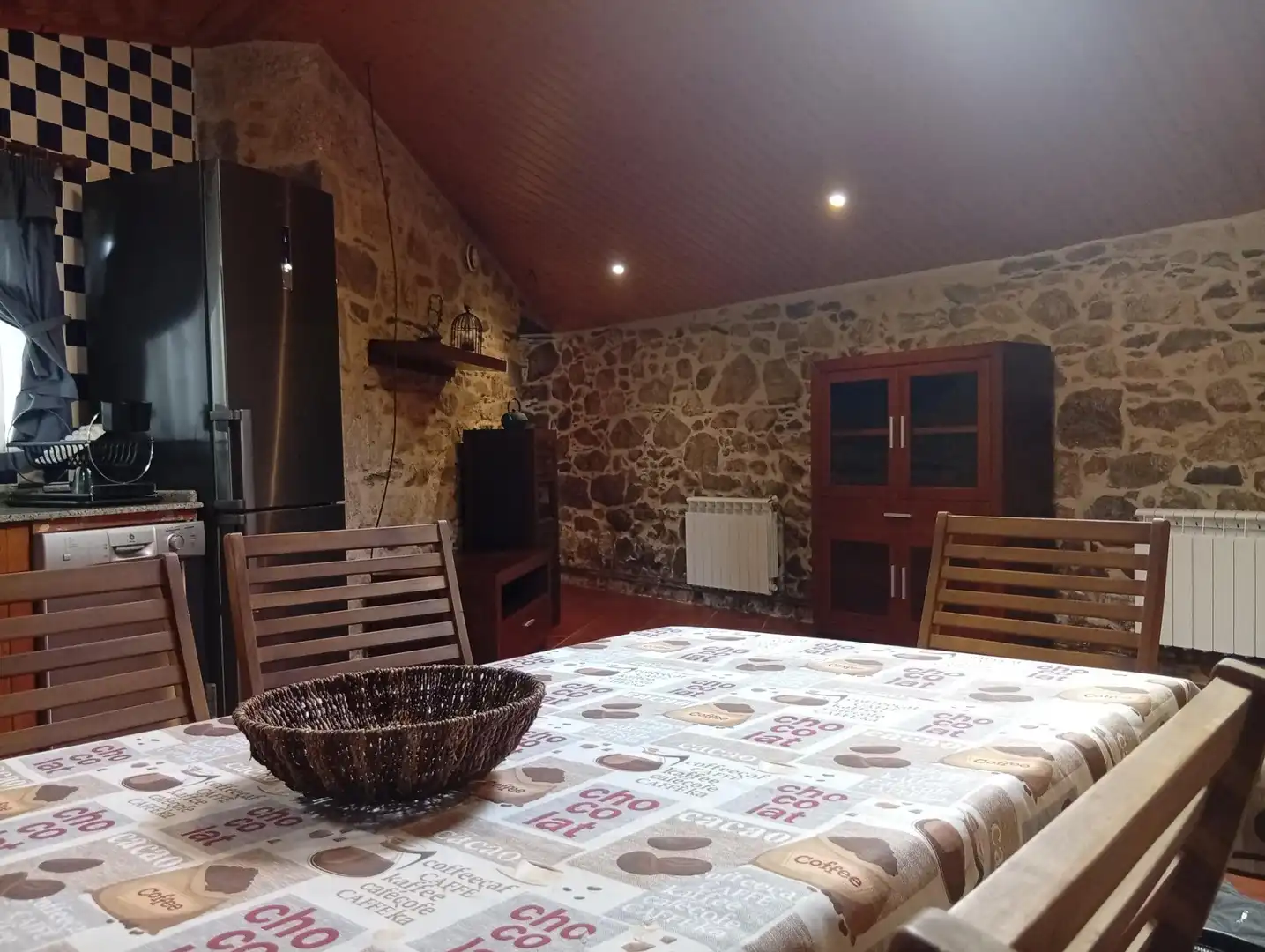 Menjador de Casa o xalet en venda en Cabanas amb Calefacció, Jardí privat i Traster