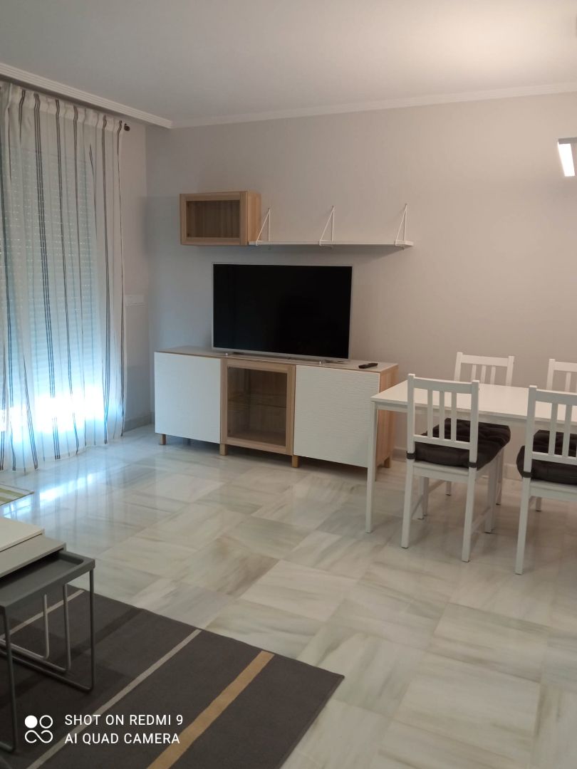 Living room of Flat to rent in Roquetas de Mar  with Air Conditioner, Heating and Terrace