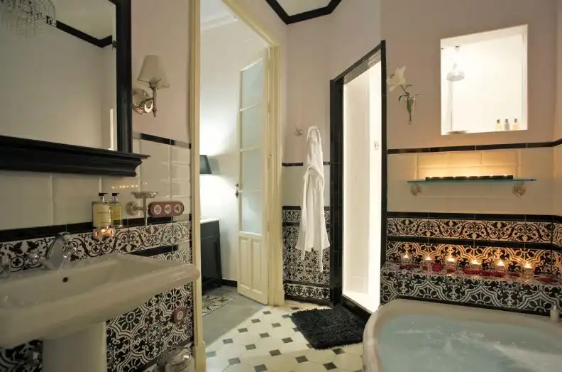 Baño de Casa o chalet en venta en Aracena con Aire acondicionado, Terraza y Trastero