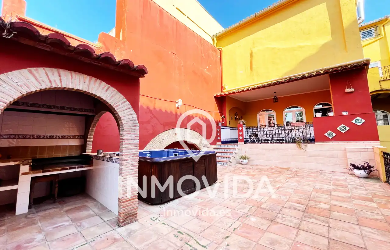 Garden of Houses for sale in Xàtiva  with Air Conditioner, Terrace and Furnished