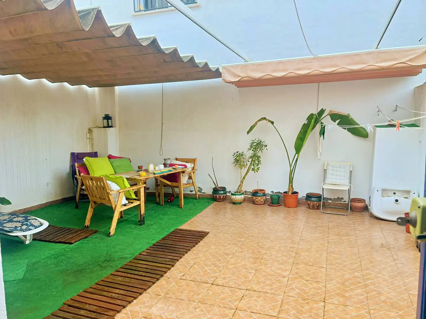 Terrassa de Casa adosada en venda en Cártama amb Aire condicionat, Terrassa i Piscina comunitària