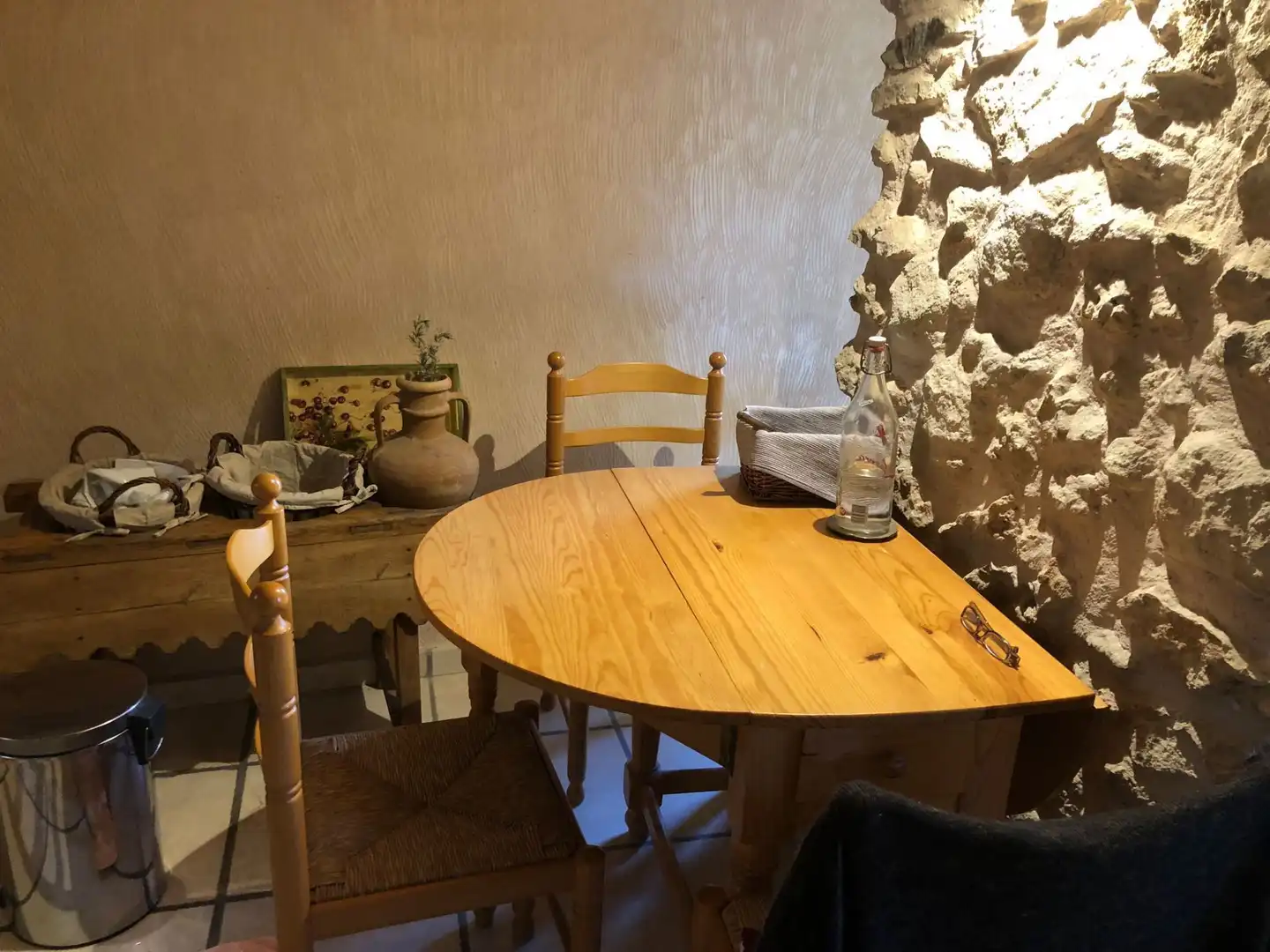 Esszimmer von Wohnungen zum Verkauf in La Vall d'Alcalà mit Klimaanlage und Möbliert