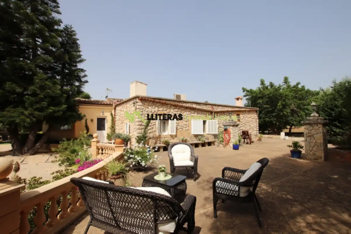 Außenansicht von Country house zum Verkauf in Inca mit Klimaanlage, Privatgarten und Terrasse
