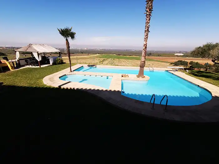 Swimming pool of Country homes for sale in Alcalá de Guadaira  with Air Conditioner, Heating and Private garden