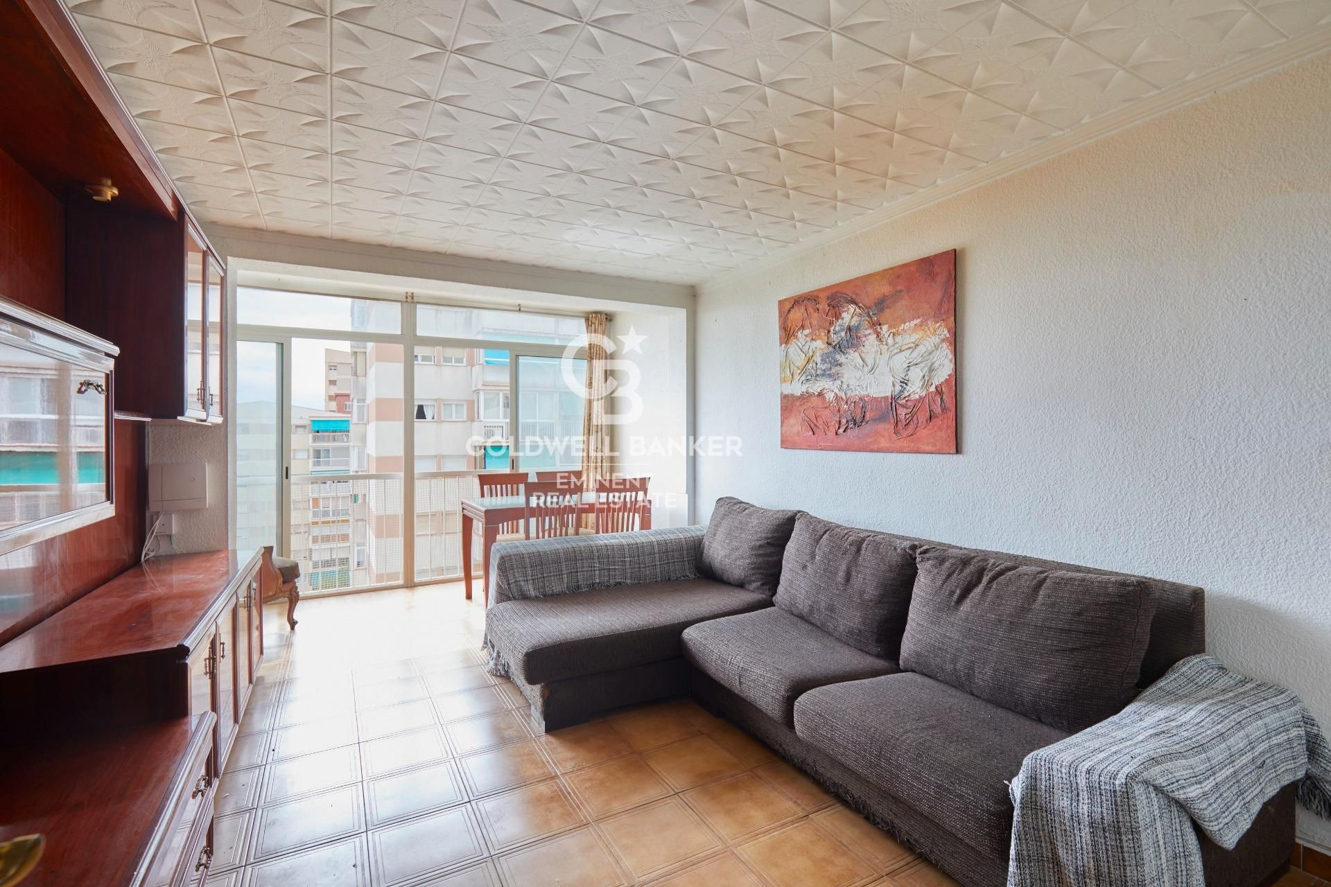 Living room of Flat for sale in  Barcelona Capital
