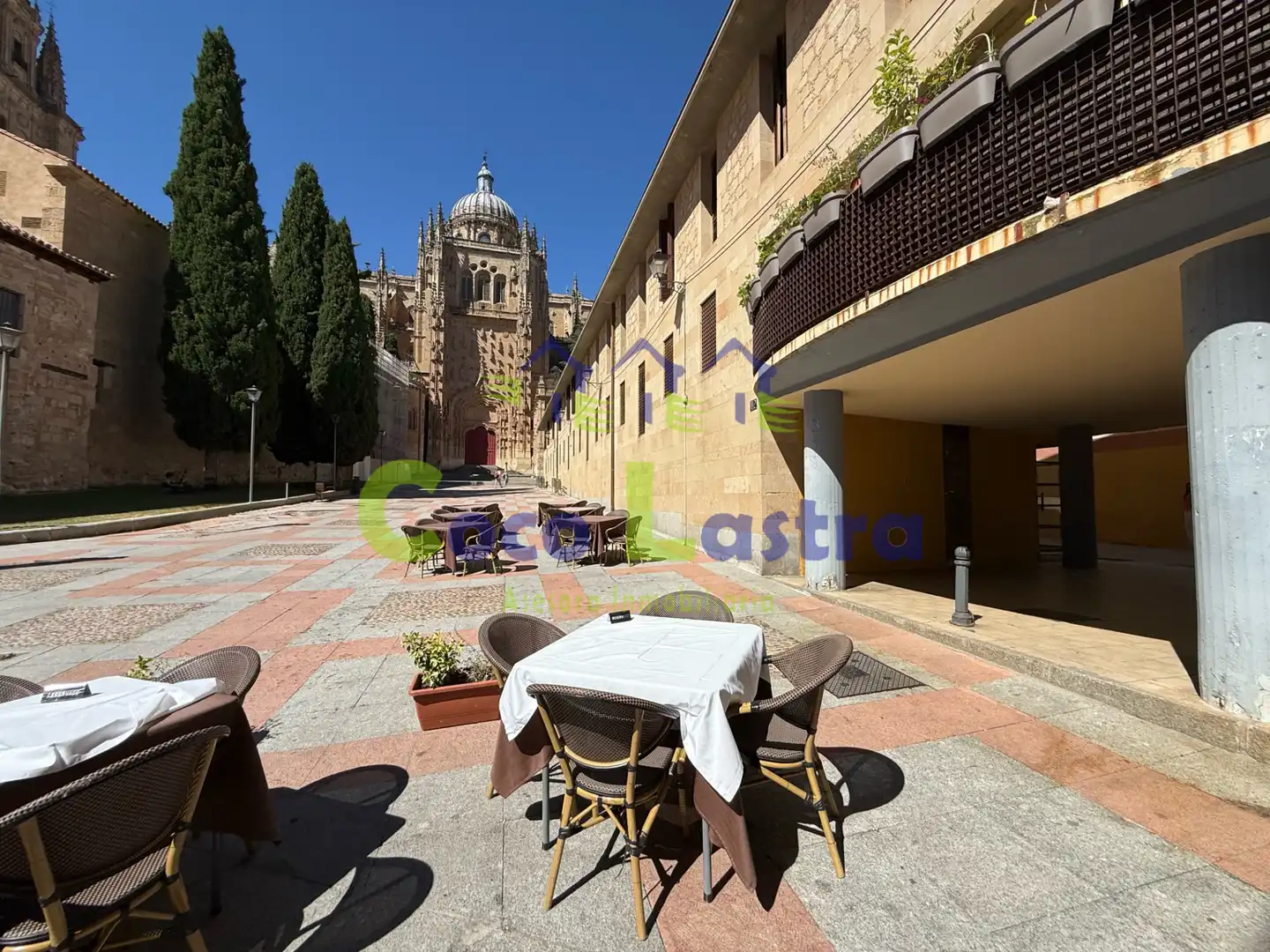 Terrace of Flat for rent in Salamanca  with Air Conditioner, Heating and Parquet flooring