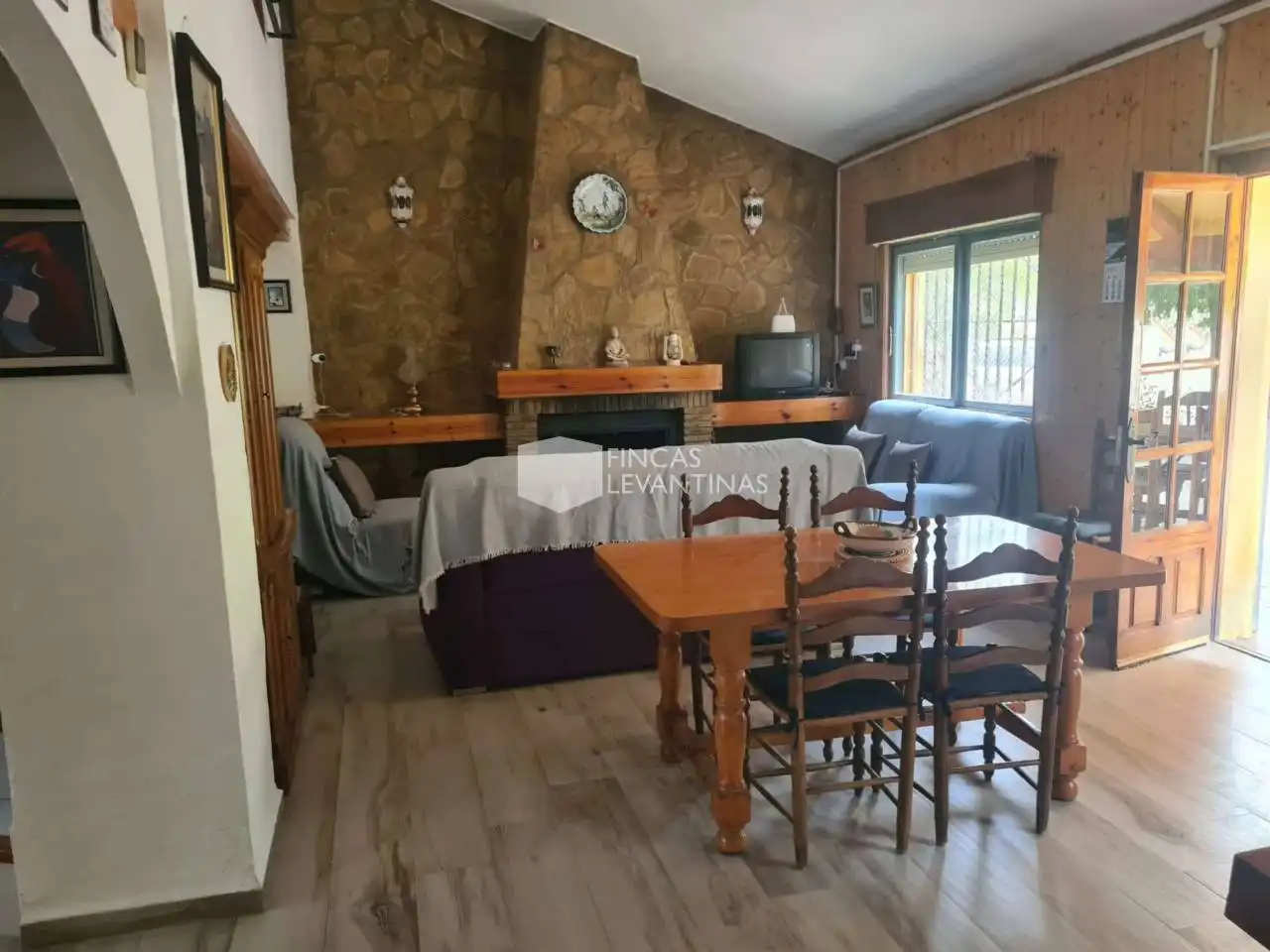 Sala d'estar de Casa o xalet en venda en Finestrat