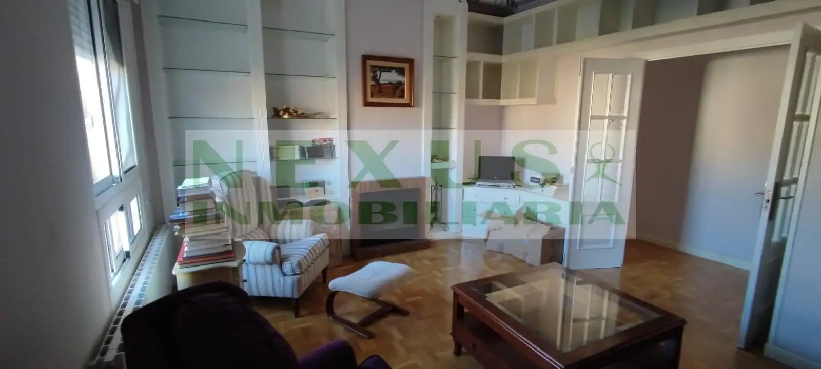 Living room of Flat for rent in Cáceres  with Air Conditioner, Heating and Furnished