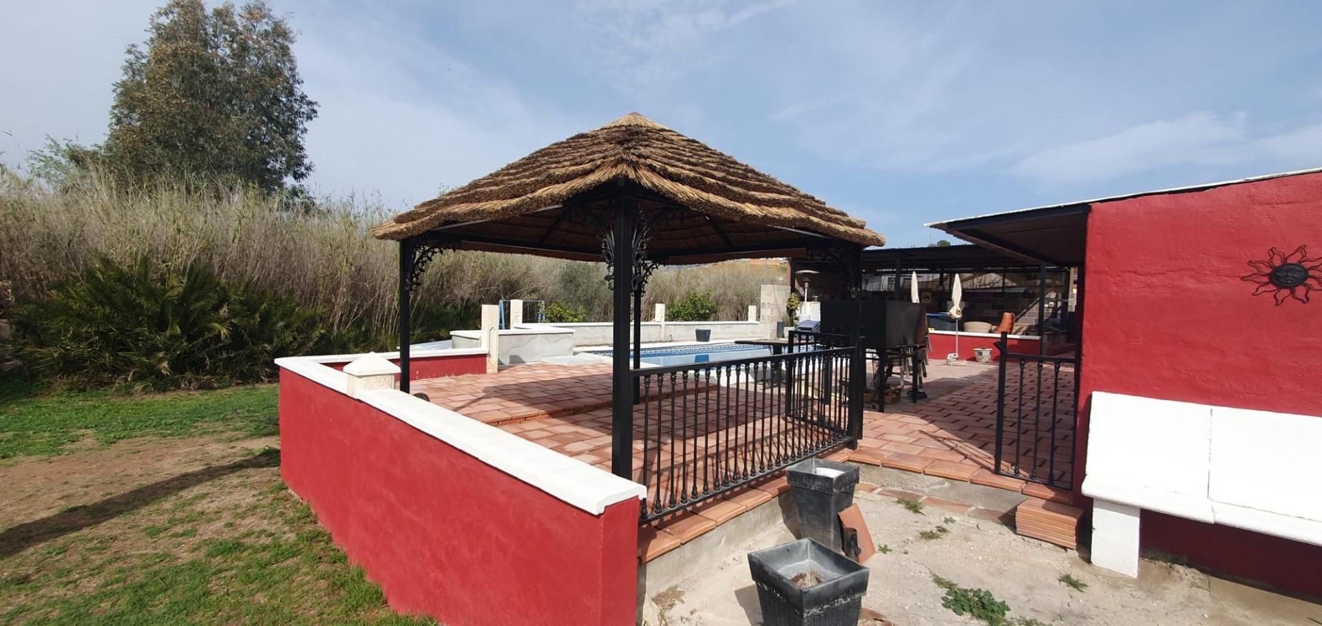 Terrasse von Country house zum verkauf in Coín mit Klimaanlage, Heizung und Abstellraum