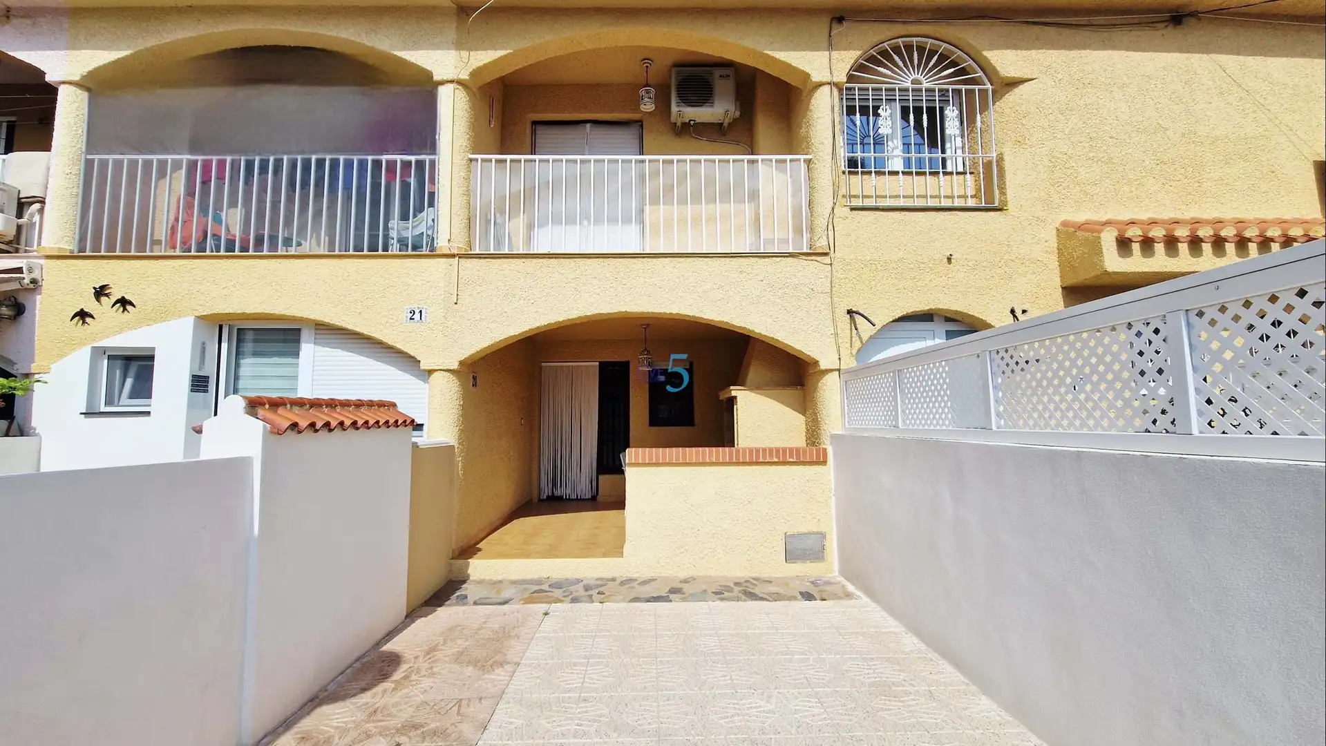 Exterior view of Detached homes for sale in Cartagena  with Air Conditioner, Heating and Terrace