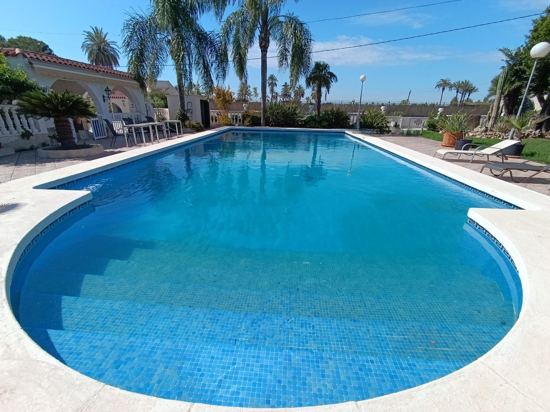 Swimming pool of House or chalet for sale in Elche / Elx  with Heating, Private garden and Terrace