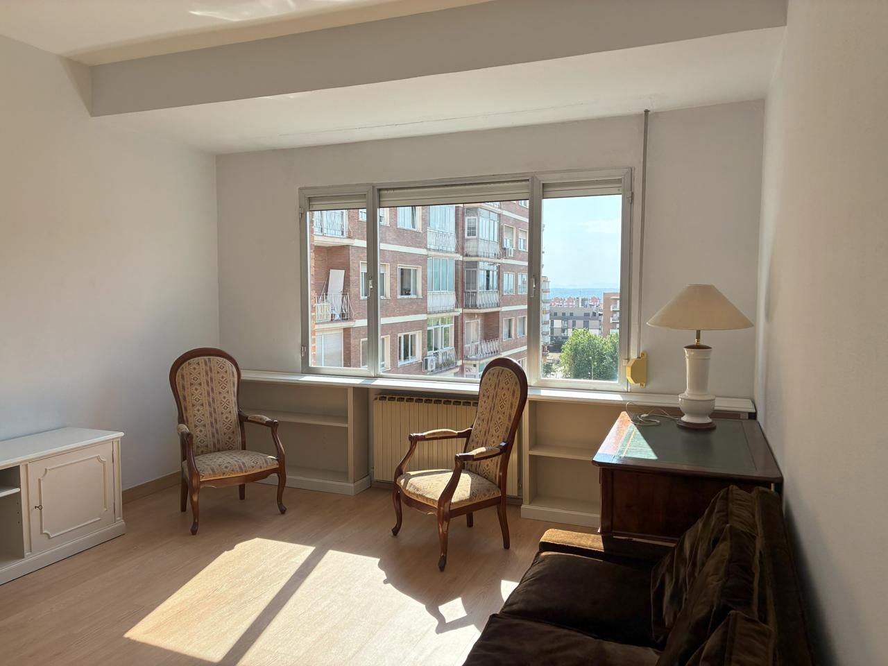 Bedroom of Flat to rent in  Madrid Capital  with Heating and Parquet flooring