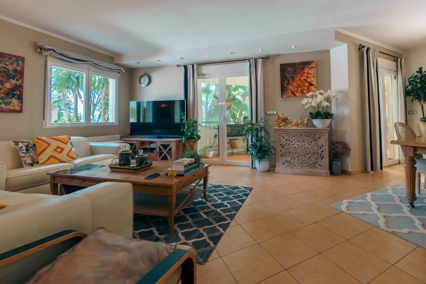 Sala d'estar de Casa o xalet en venda en L'Alfàs del Pi