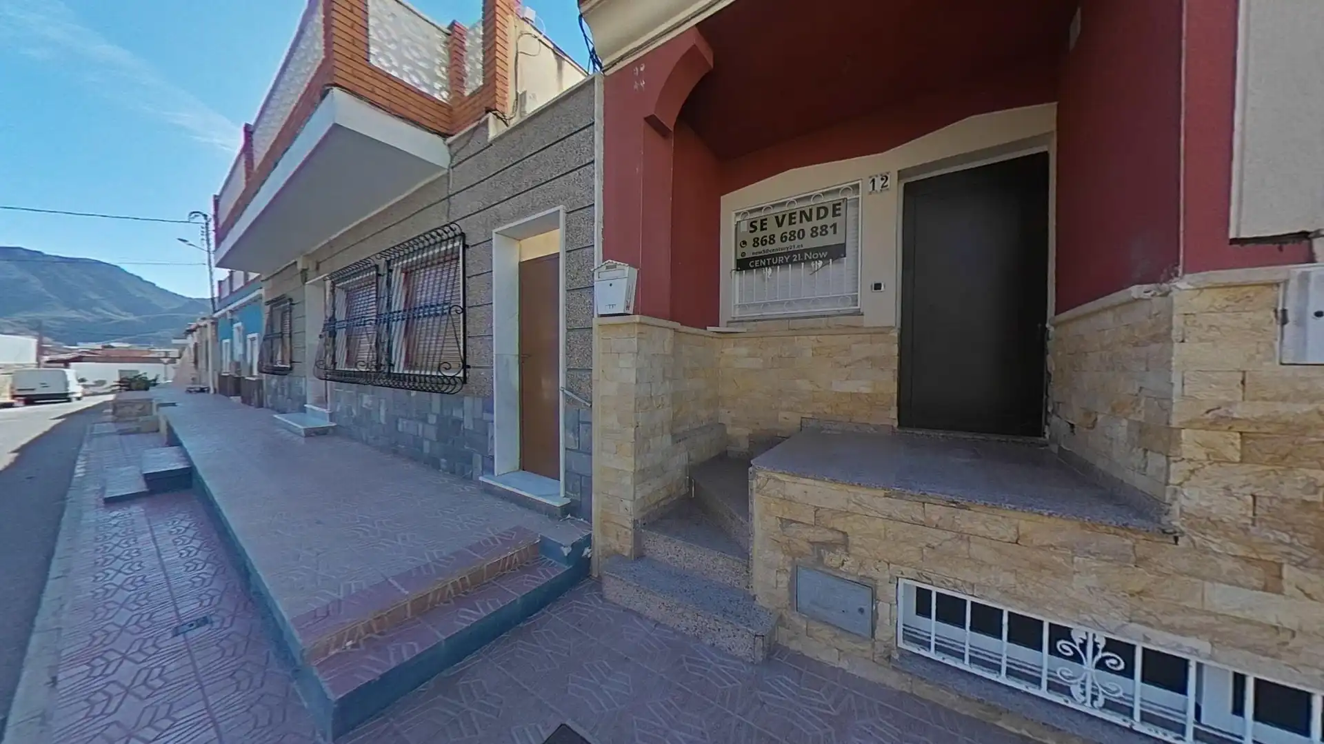 Vista exterior de Casa adosada en venta en Mazarrón