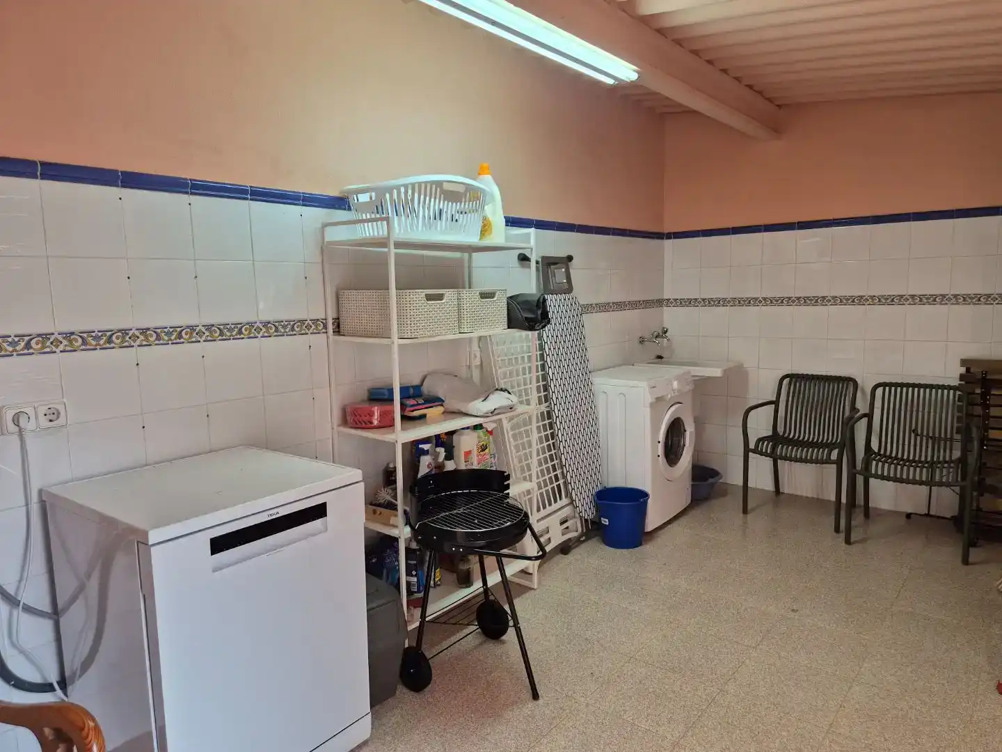 Cuina de Casa adosada de lloguer en Ariany amb Aire condicionat, Jardí privat i Traster