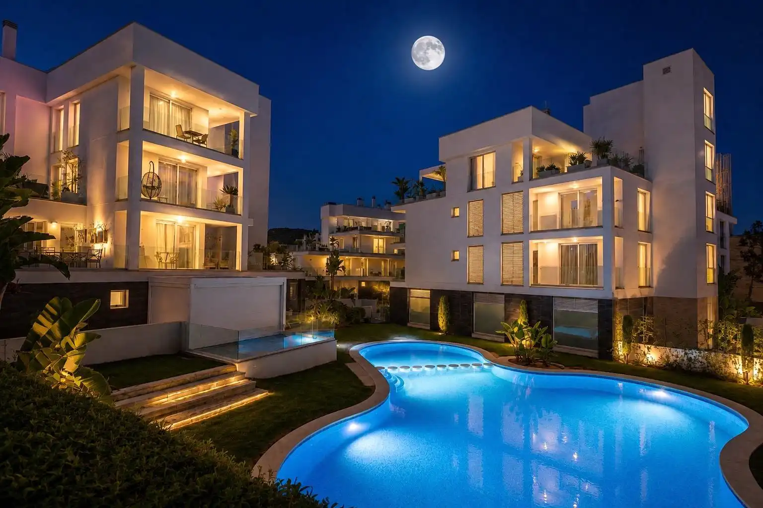 Piscina de Planta baja en venta en Calvià con Aire acondicionado, Calefacción y Jardín privado