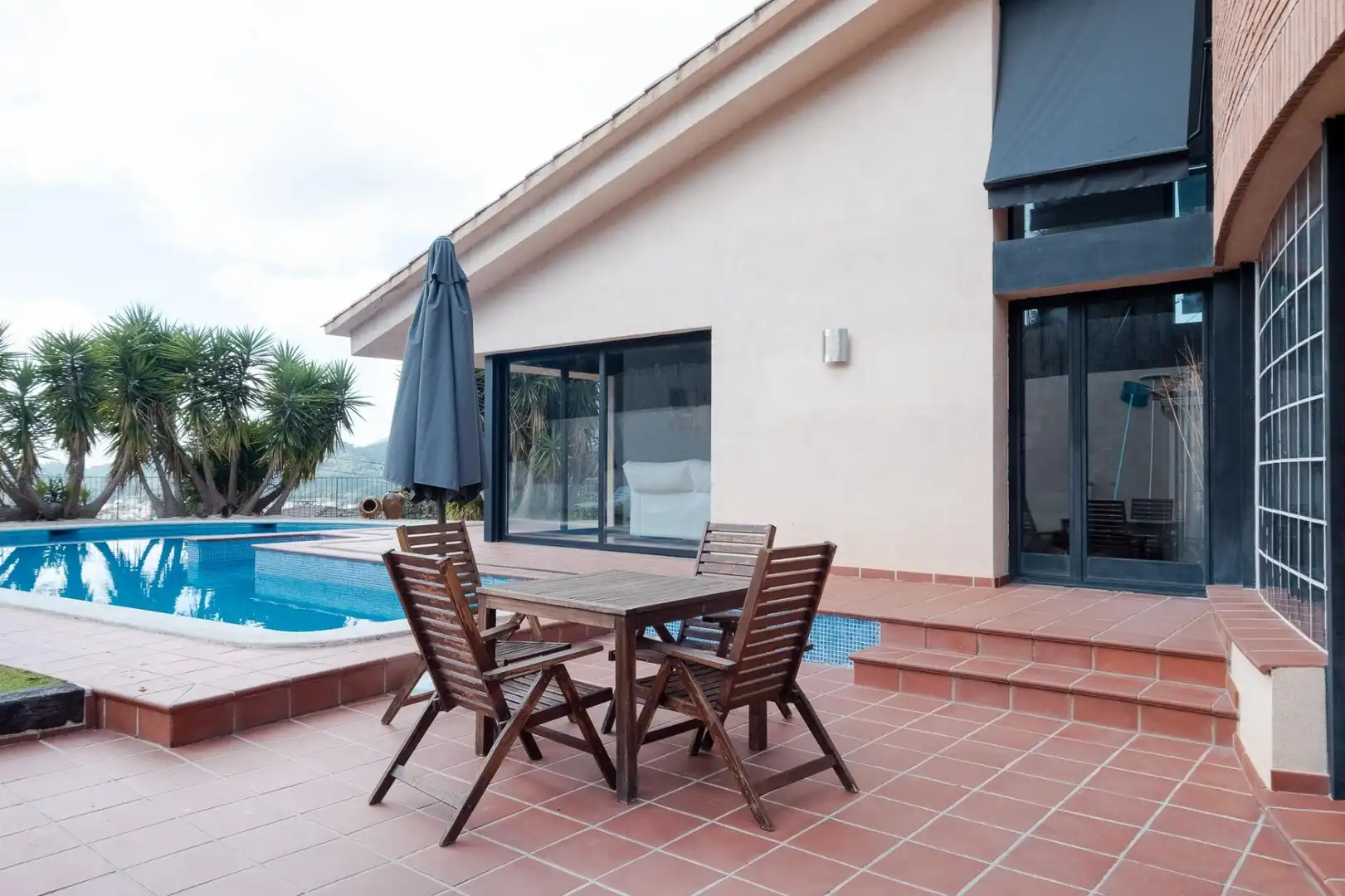 Terraza de Casa o chalet en venta en Caldes de Montbui con Aire acondicionado, Calefacción y Jardín privado