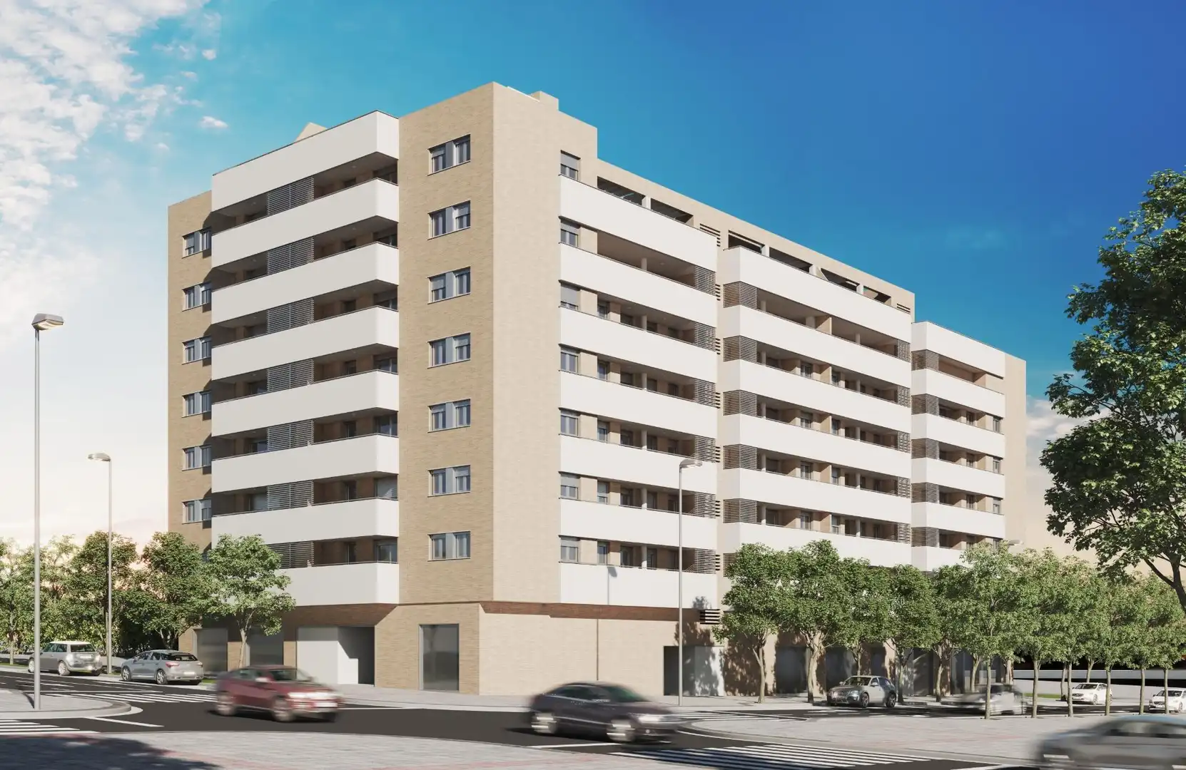 Vista exterior de Piso en venta en Zaragoza con Calefacción, Jardín privado y Trastero