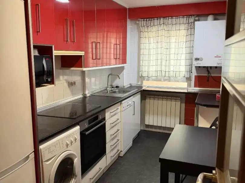 Kitchen of Flat for rent in  Zaragoza Capital  with Air Conditioner