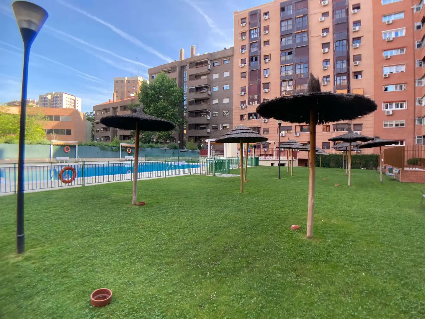 Jardí de Pis de lloguer en Madrid amb Aire condicionat, Calefacció i Parquet