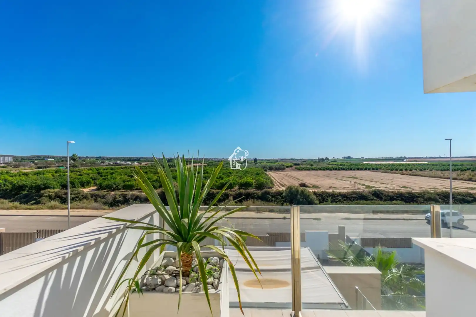 Vista exterior de Casa o chalet de alquiler en Guardamar del Segura con Aire acondicionado, Jardín privado y Terraza