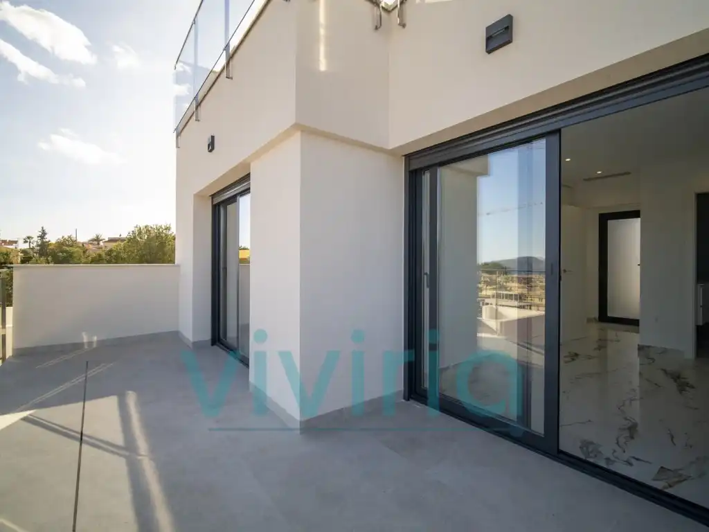Terrassa de Casa o xalet en venda en La Nucia amb Piscina