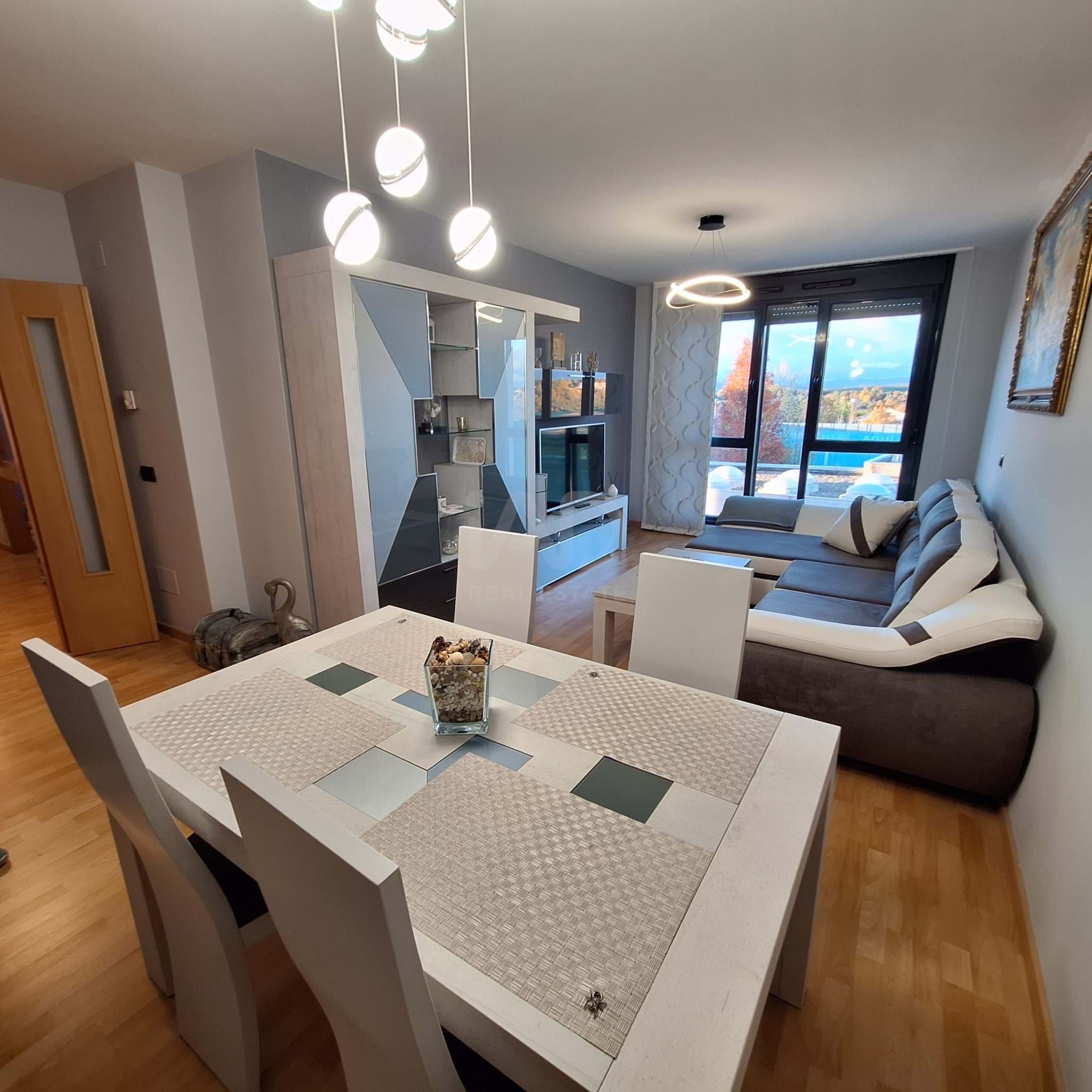 Living room of Flat for sale in Garrafe de Torío  with Heating and Terrace