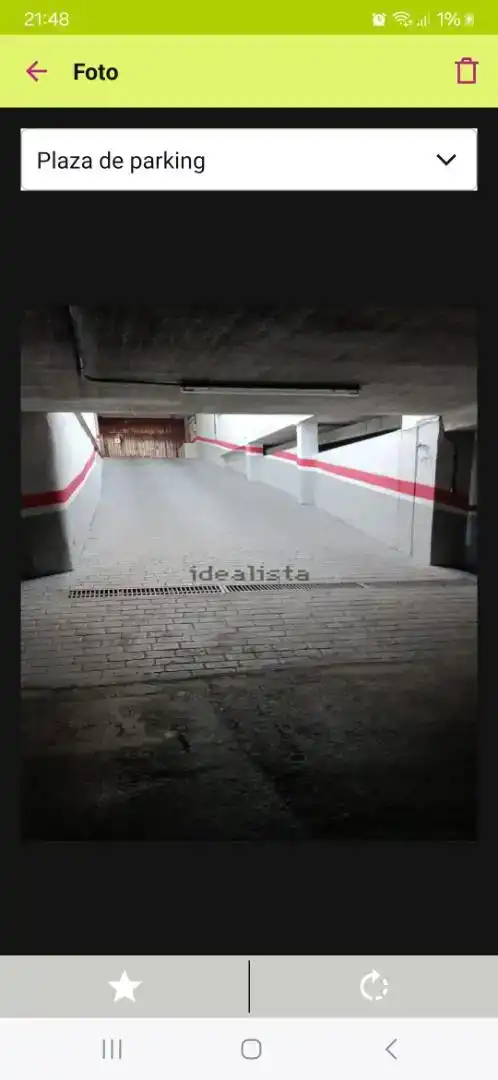 Parkplatz von Garage zur Miete in Madrid