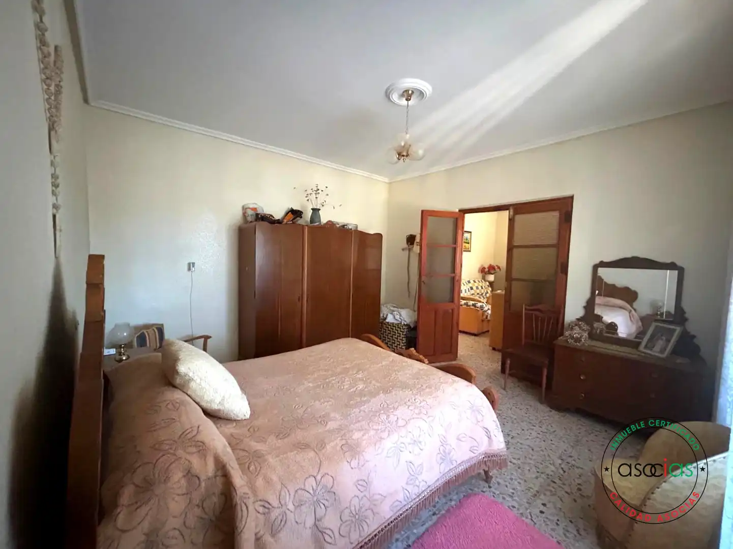 Habitación de Casa o chalet en venta en Santervás de Campos con Jardín privado y Amueblado